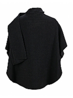 Short Scarf Cape Classic short cape with scarf detail